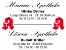 Marien-Apotheke, Ulrike Driller und Löwen-Apotheke, Rudolf Driller